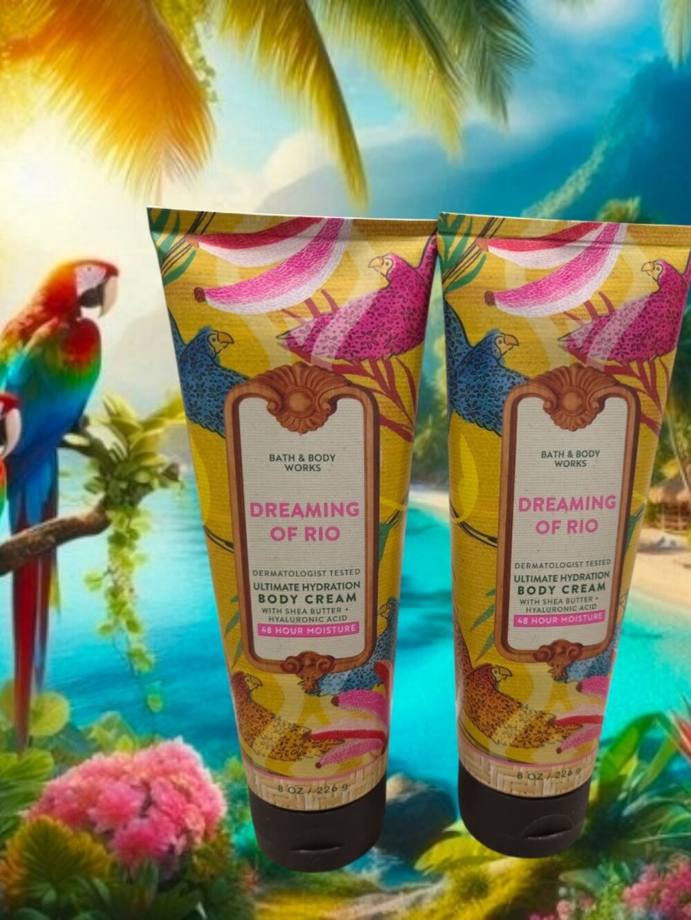 Bath & Body Works "Dreaming of Rio" Body Cream Set